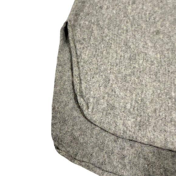 Vince Wool Cashmere Blend Gray Scoop Neck Sweater Size M - Picture 5 of 7